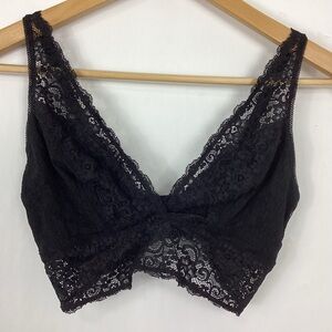 Soma Bralette Lace Plunge Size Medium